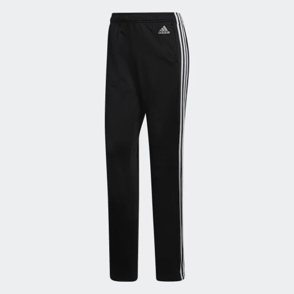 Adidas black track pants Size S